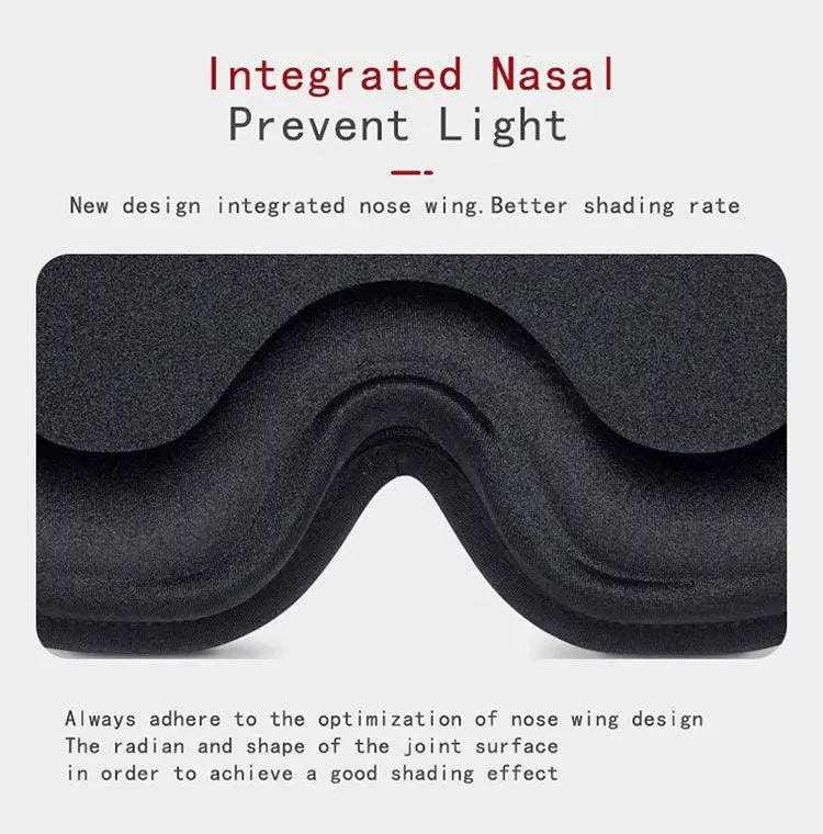 DreamShield 3D Light-Blocking Eye Mask for Restful Sleep