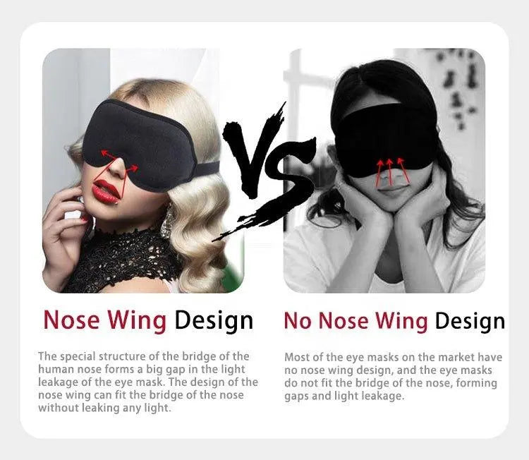 DreamShield 3D Light-Blocking Eye Mask for Restful Sleep